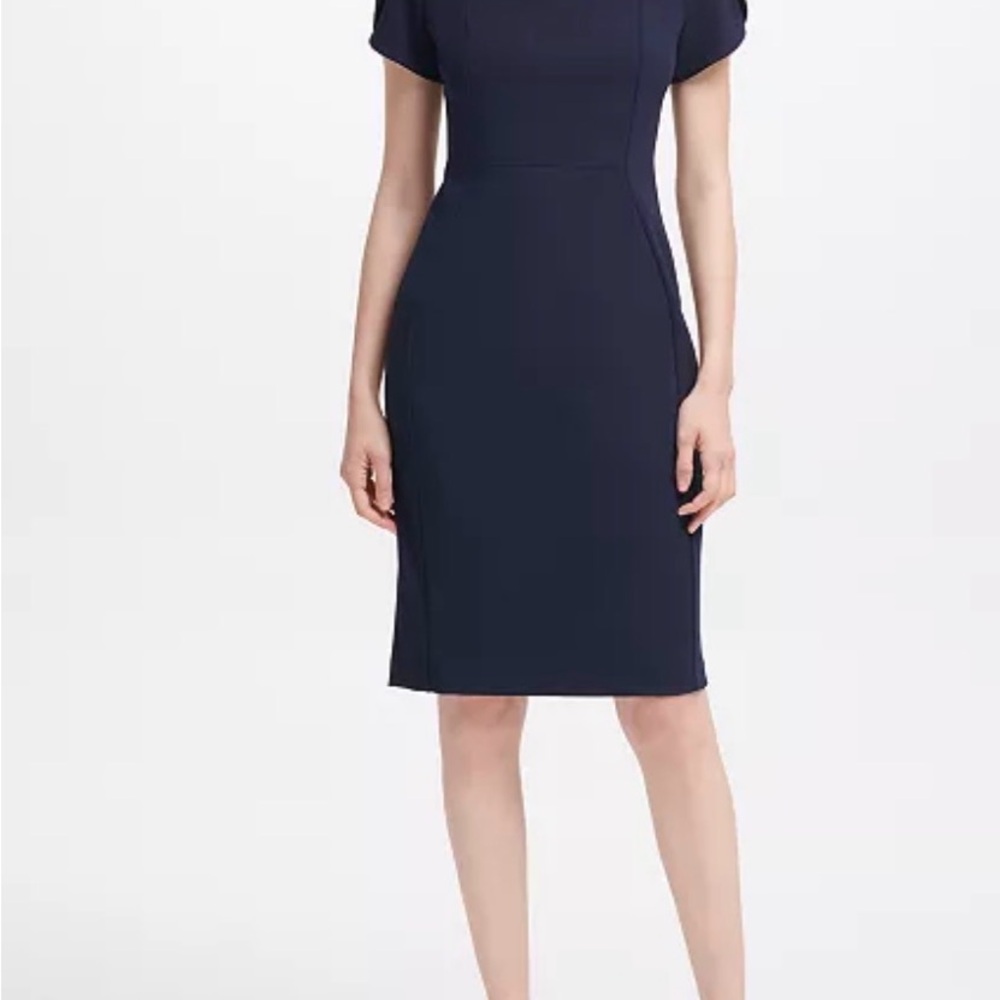Calvin Klein Midnight Blue Midi Dress